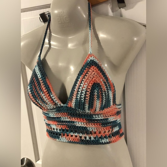 Beach halter top, brand new, handmade - Picture 2 of 6